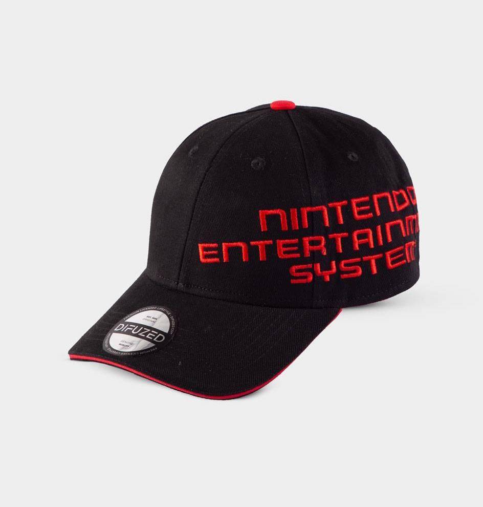 Nintendo Baseball Kappe NES Logo