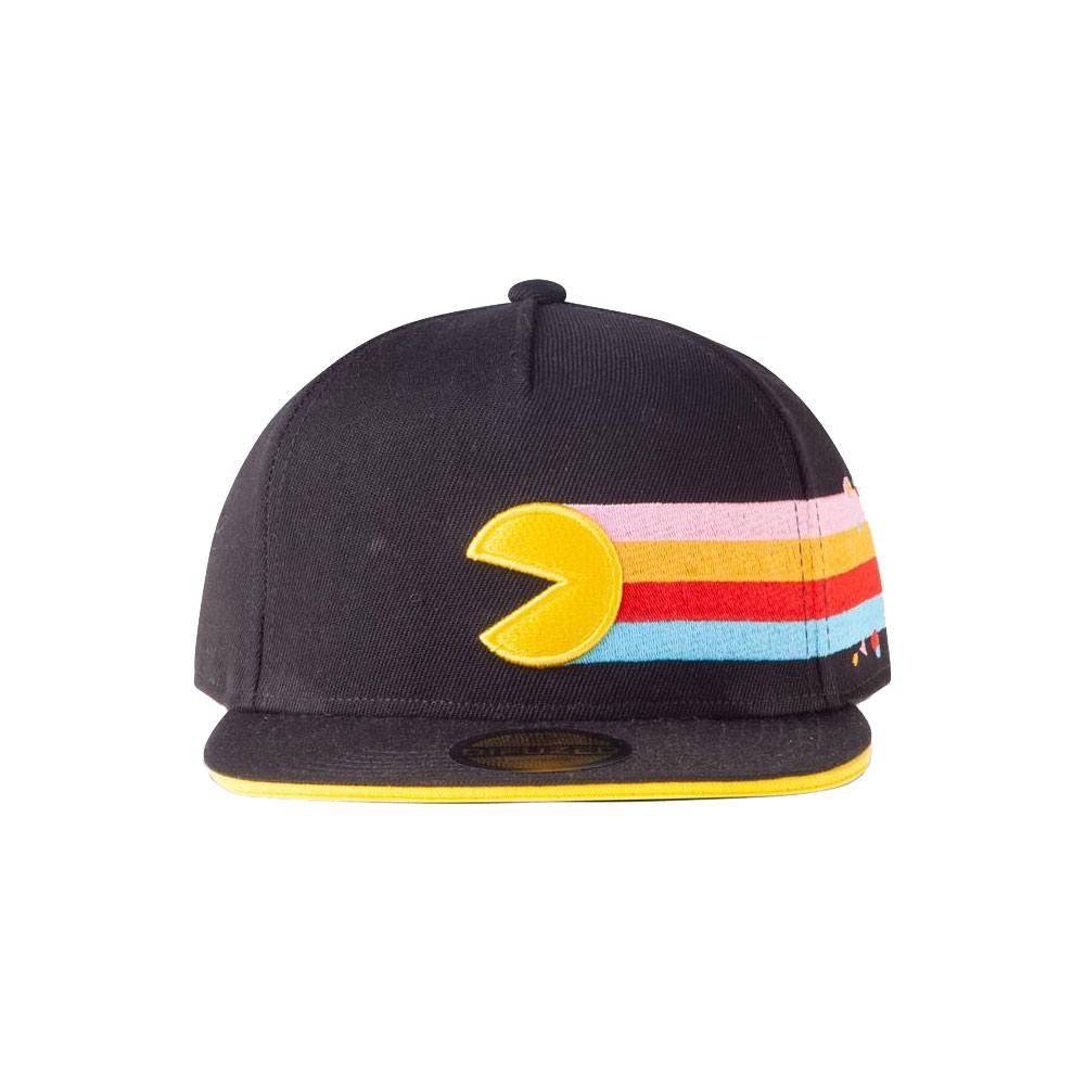 Pac-Man Snapback Kappe Stripes