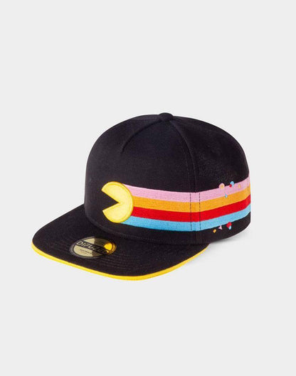 Pac-Man Snapback Kappe Stripes