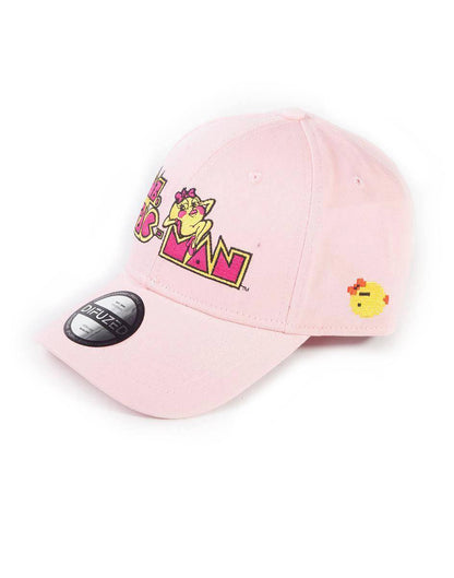 Pac-Man Baseball Kappe Ms. Pac-Man