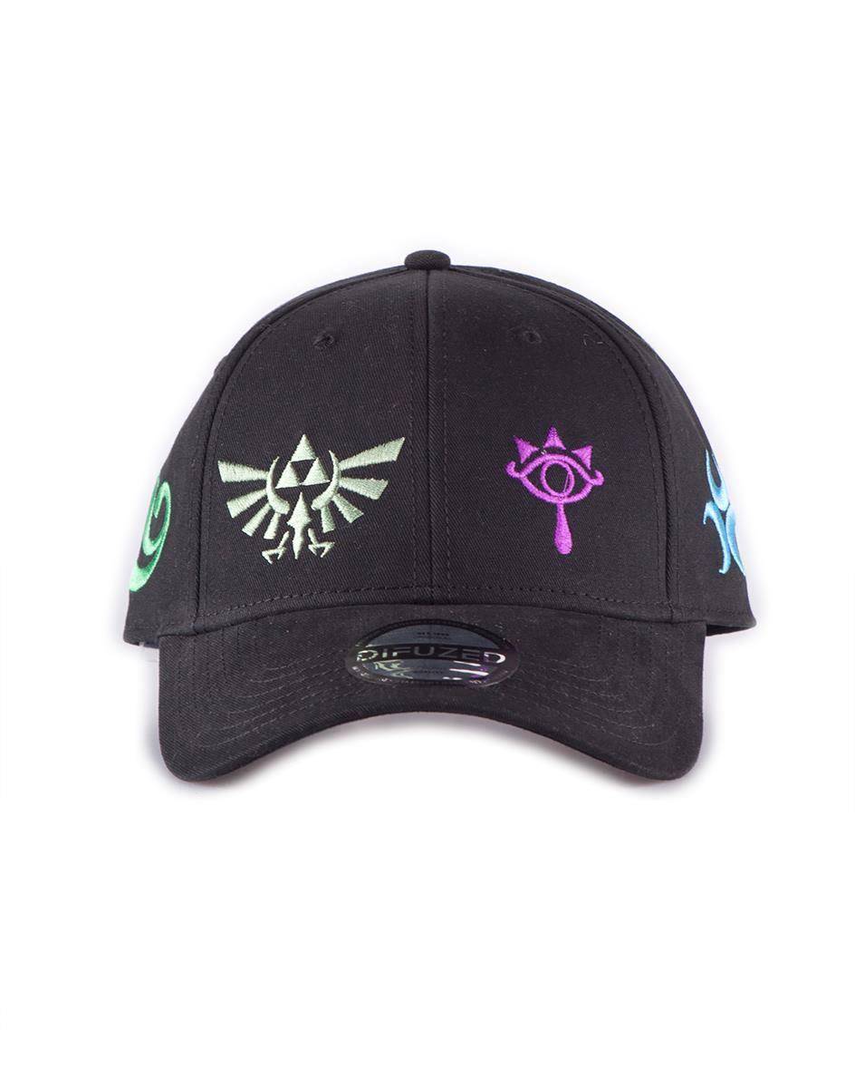 The Legend of Zelda Baseball Kappe Color Symbols