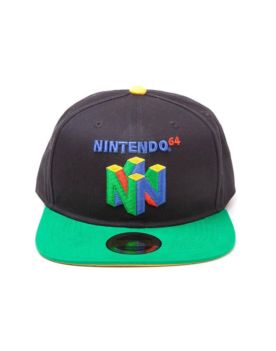 Nintendo Hip Hop Kappe Snapback N64 Logo