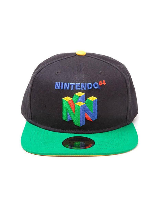 Nintendo Hip Hop Kappe Snapback N64 Logo