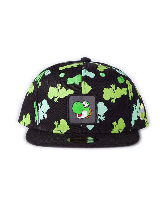 Nintendo Snapback Kappe Yoshi All Over Print