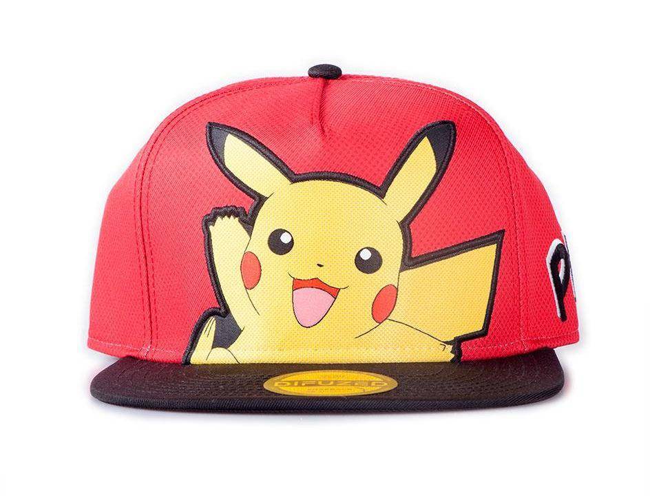 Pokémon Snapback Kappe Pikachu Pop Art