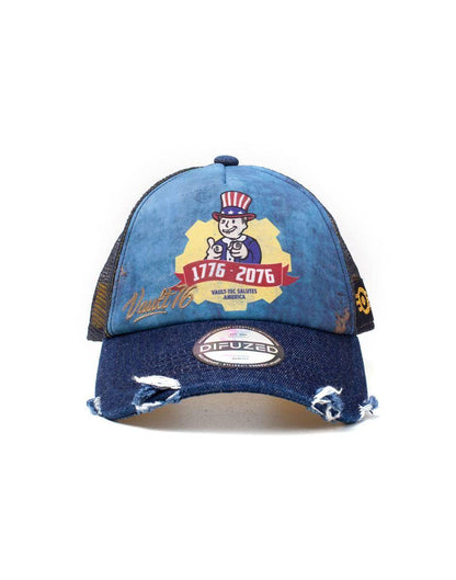 Fallout Trucker Kappe Vault 76 Vintage