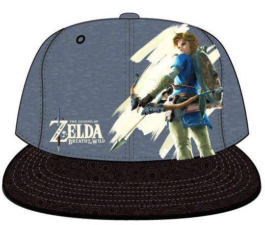 The Legend of Zelda Breath of the Wild Snap Back Kappe Link