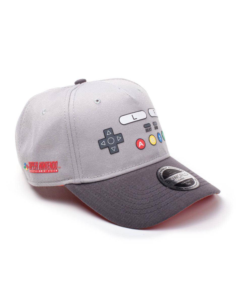 Nintendo Baseball Kappe SNES Buttons