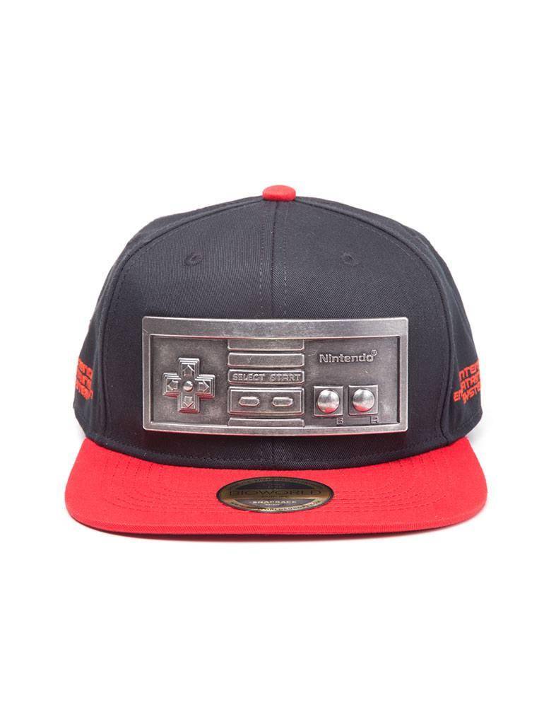 Nintendo Hip Hop Kappe Snapback NES Controler Metal Plate