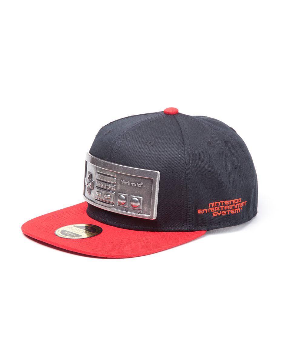 Nintendo Hip Hop Kappe Snapback NES Controler Metal Plate
