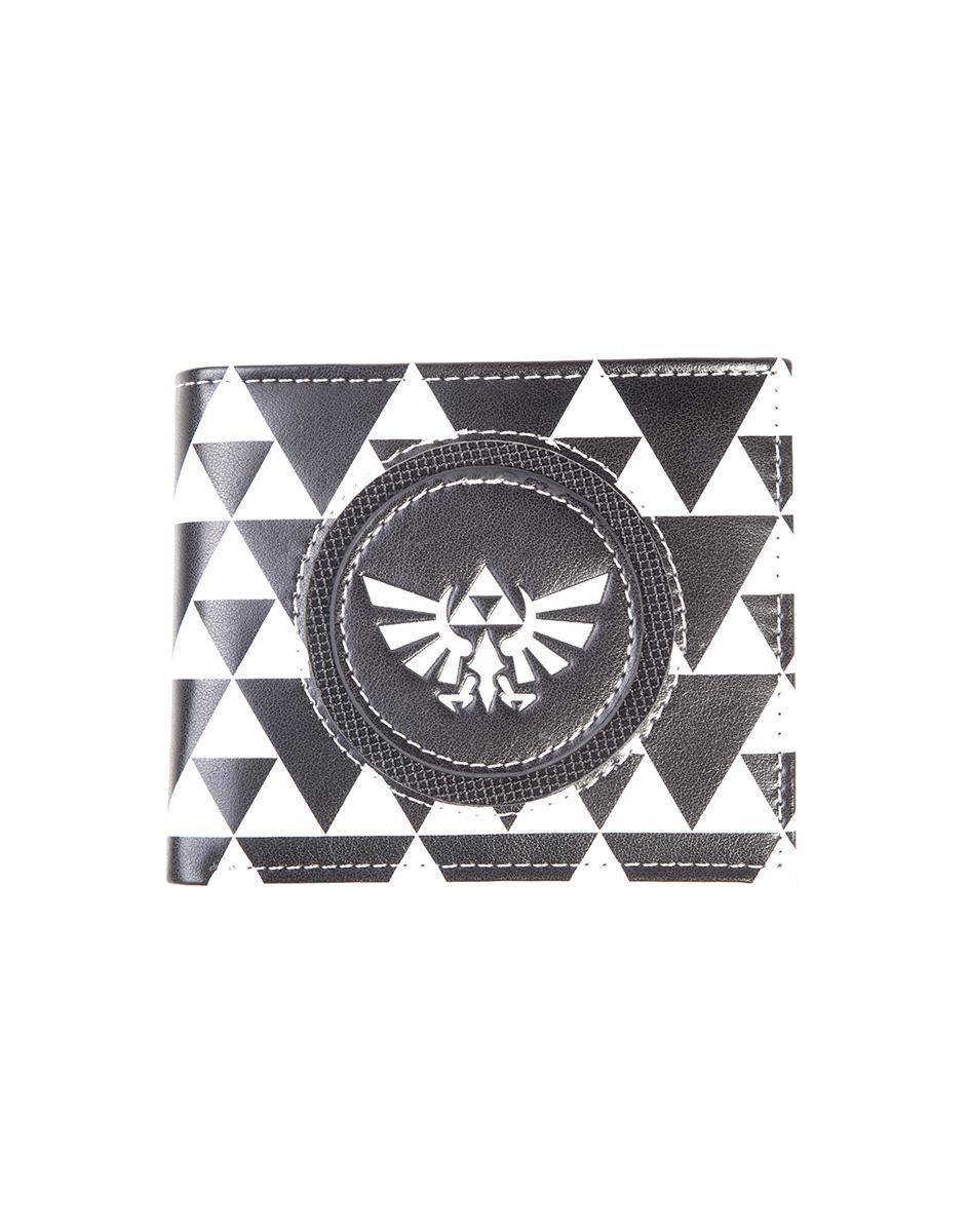 The Legend of Zelda Geldbeutel Triforce Black & White