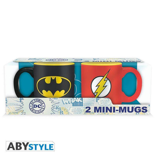 DC Comics 2 Espressotassen Batman & Flash Set