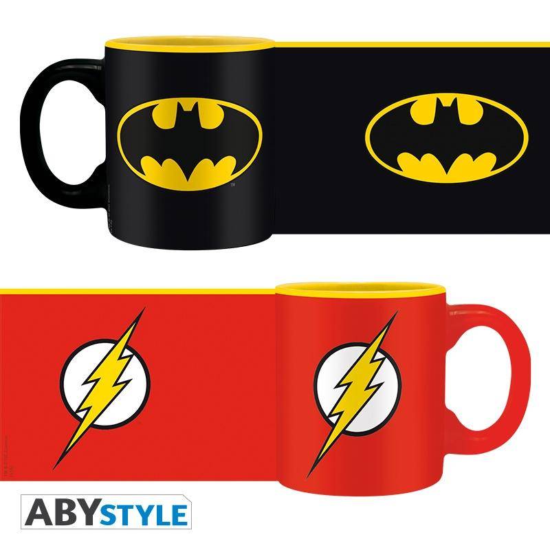 DC Comics 2 Espressotassen Batman & Flash Set