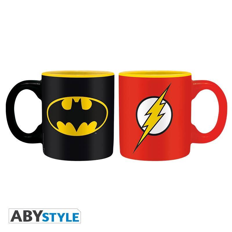 DC Comics 2 Espressotassen Batman & Flash Set