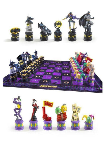 Batman Schachspiel Dark Knight vs Joker