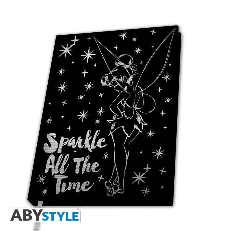 Disney Premium A5 Notizbuch Peter Pan Tinkerbell