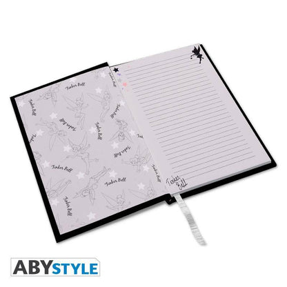 Disney Premium A5 Notizbuch Peter Pan Tinkerbell