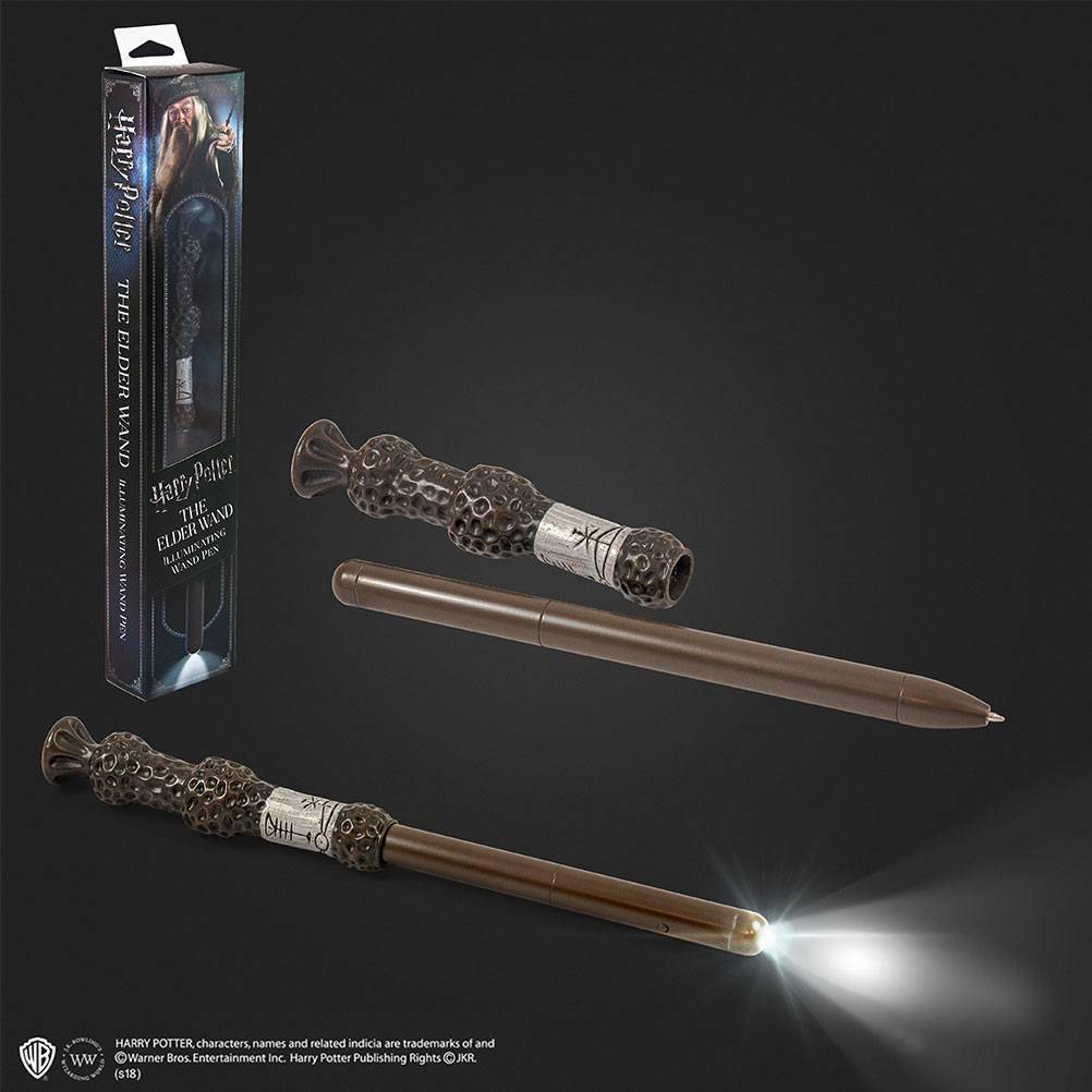 Harry Potter Kugelschreiber mit Leuchtfunktion Dumbledores's Zauberstab