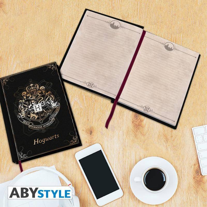 Harry Potter Premium A5 Notizbuch Hogwarts