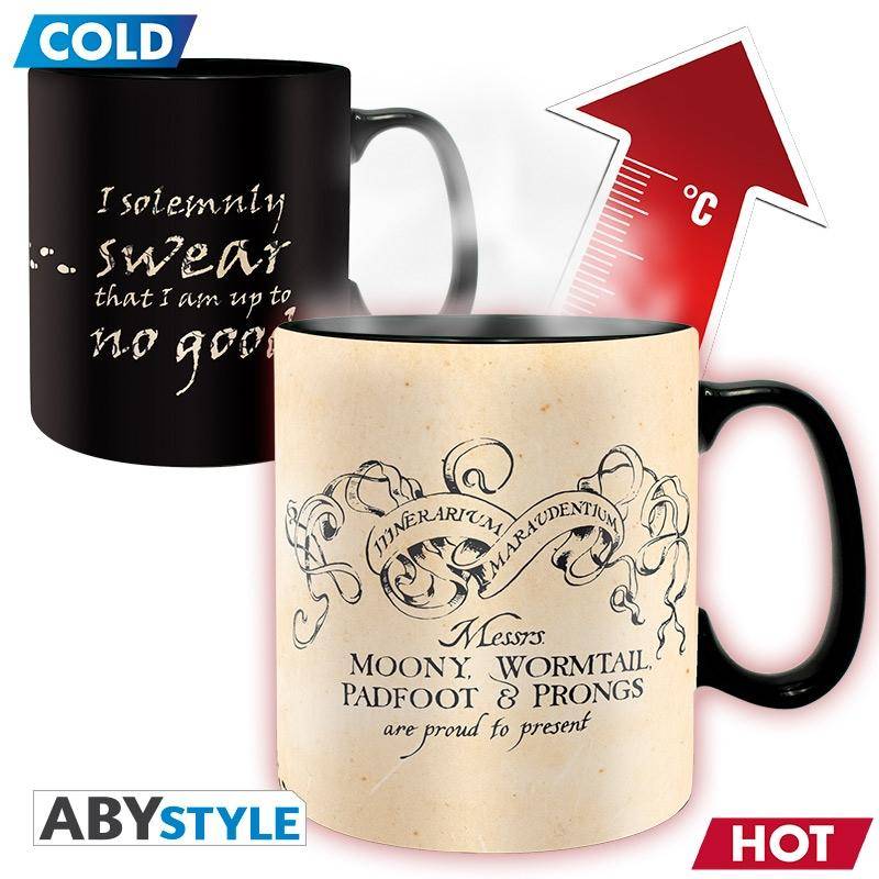 Harry Potter Tasse zum Wärmetausch Marauder King size