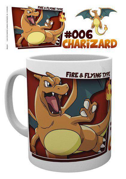 Pokemon Tasse Charizard Type