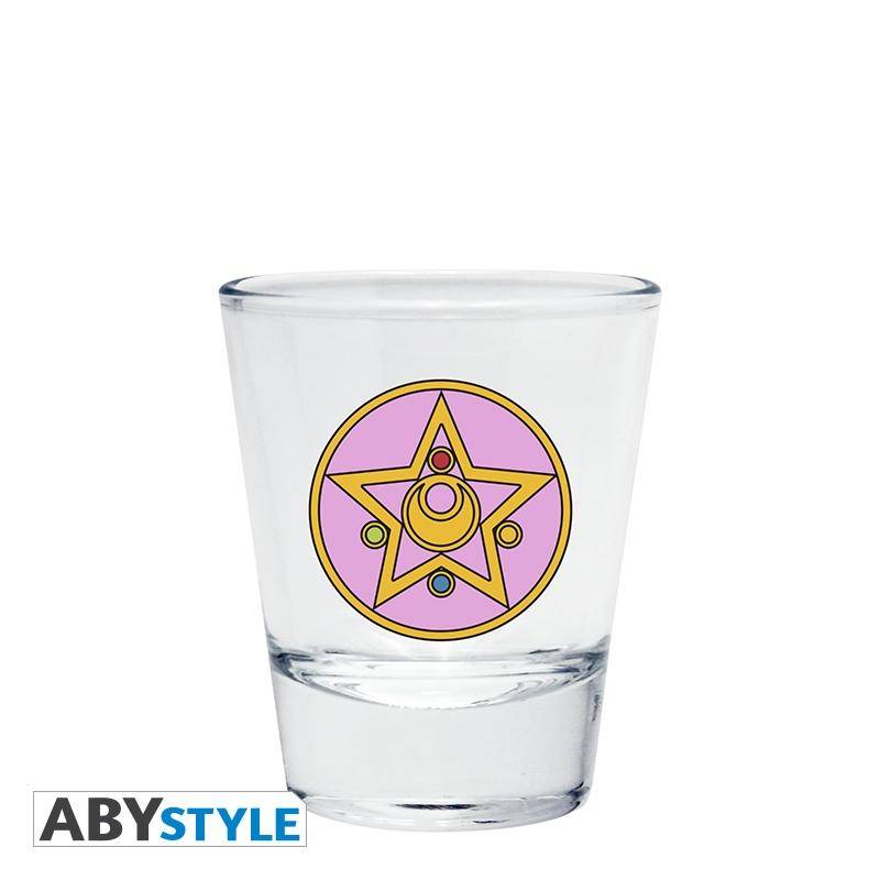 Sailor Moon 4 Schnapsgläser Set Emblem