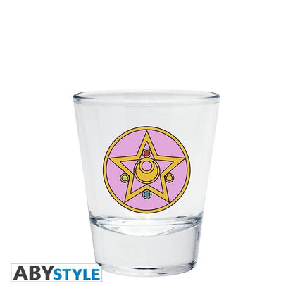 Sailor Moon 4 Schnapsgläser Set Emblem