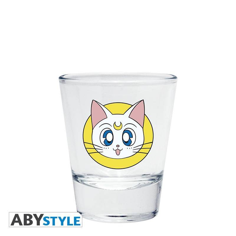 Sailor Moon 4 Schnapsgläser Set Emblem