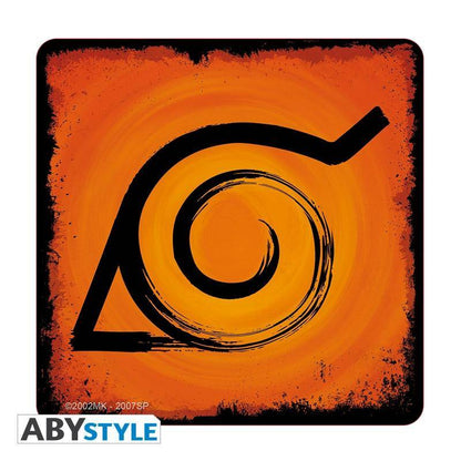 Naruto Shippuden 4 Untersetzer Embleme Set