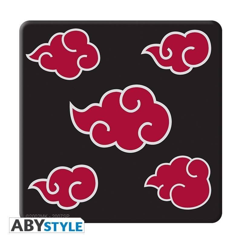 Naruto Shippuden 4 Untersetzer Embleme Set