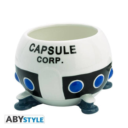 Dragon Ball 3D Tasse Capsule Corp Raumschiff
