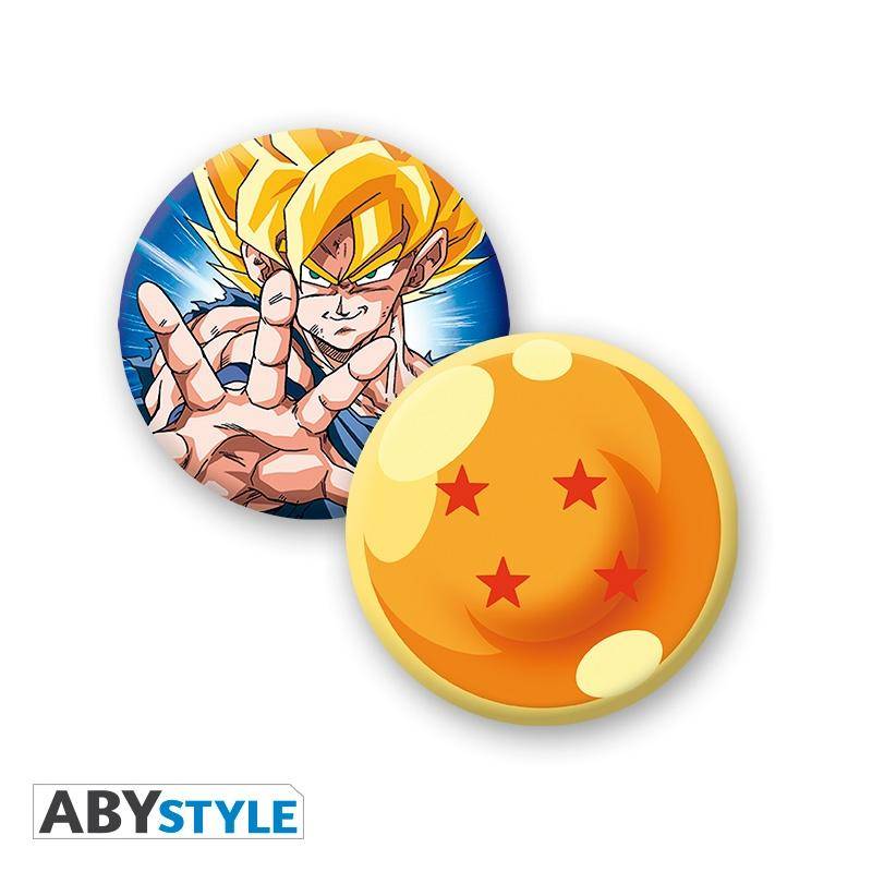 Dragon Ball Pack Tasse + Schlüsselanhänger + Button