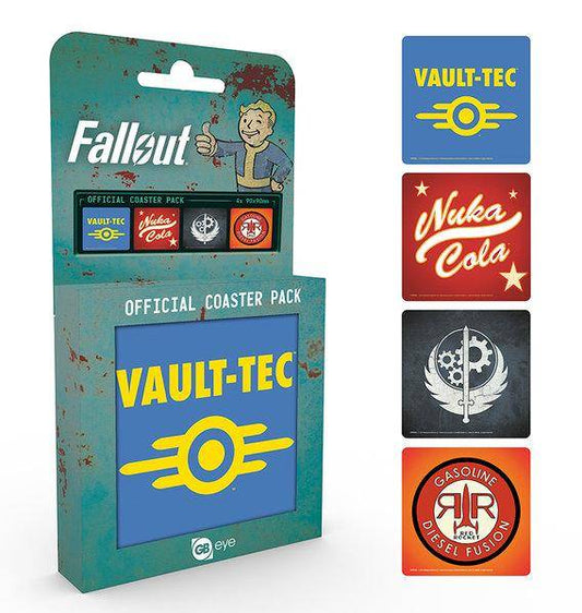 Fallout Untersetzer 4er Pack Mix