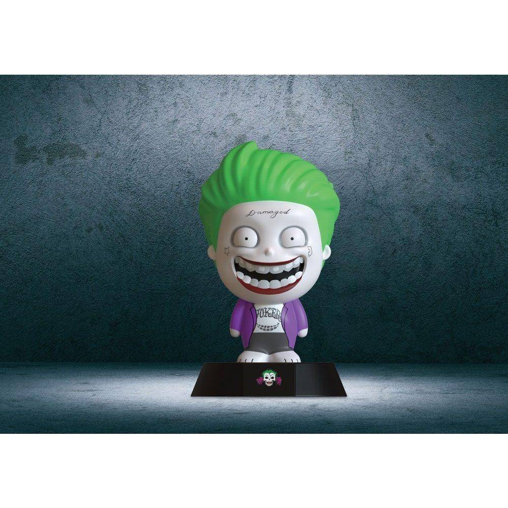 Suicide Squad 3D Icon Lampe Modern The Joker 10 cm