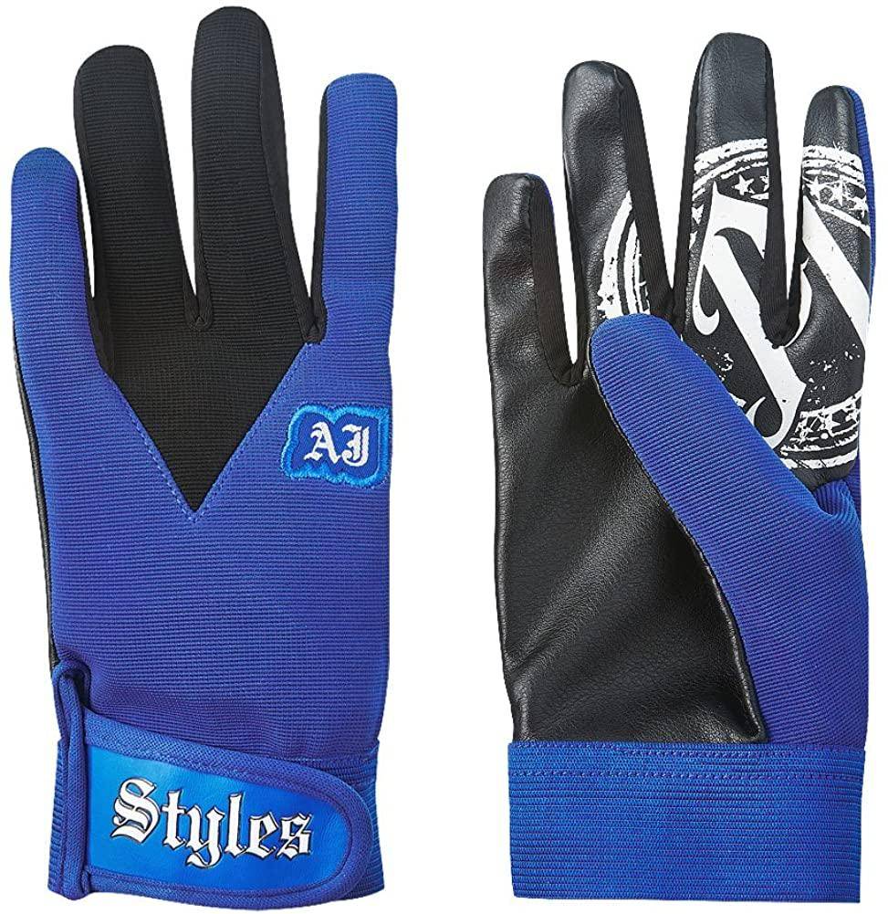 WWE AJ Styles Blaue Replik-Handschuhe