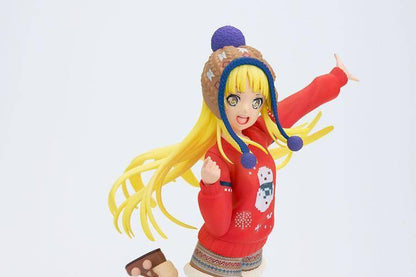 BanG Dream! Girls Band Party! PATOO PVC Statue Gemaki Kokoro Winter Wear Ver. 18 cm