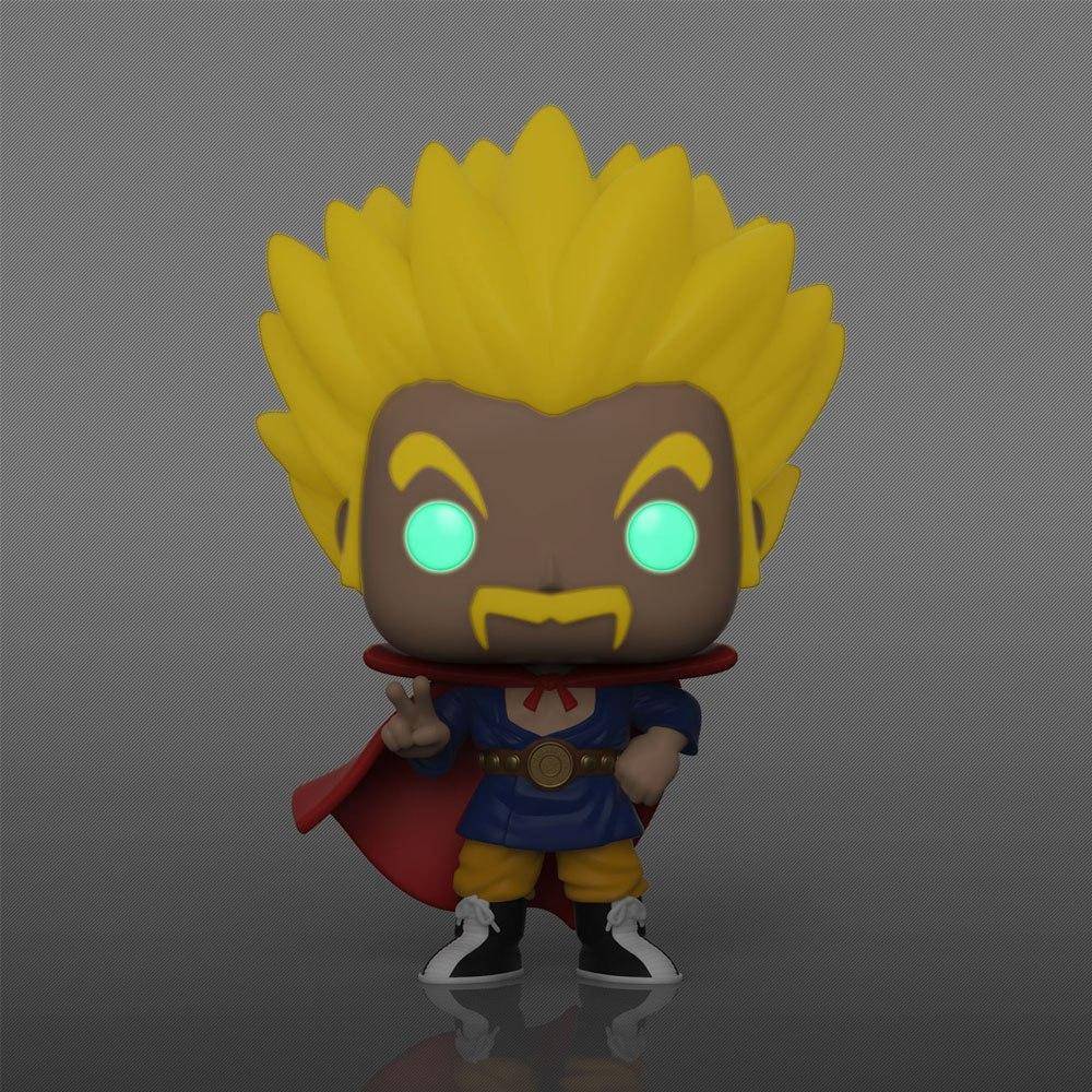 Dragon Ball Super POP! Animation Vinyl Figur Specialty Series Super Saiyan Hercule (Glow) 9 cm