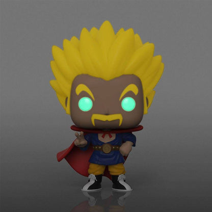 Dragon Ball Super POP! Animation Vinyl Figur Specialty Series Super Saiyan Hercule (Glow) 9 cm