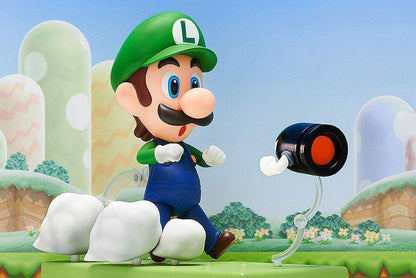 Super Mario Bros. Nendoroid Actionfigur Luigi 10 cm