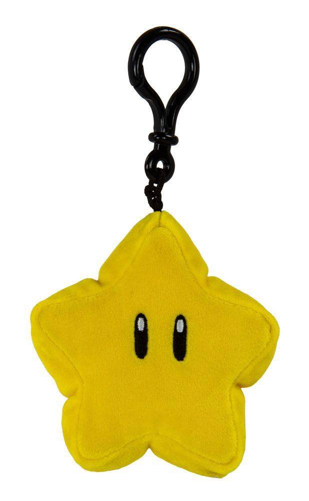 Mario Kart Mocchi-Mocchi Plüsch-Anhänger Super-Stern 10 cm