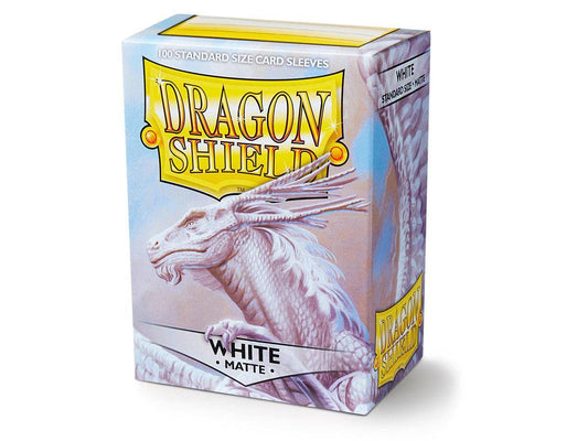 Dragon Shield - Kartenhüllen Standard Größe - Weiß Matt - 100 Stk