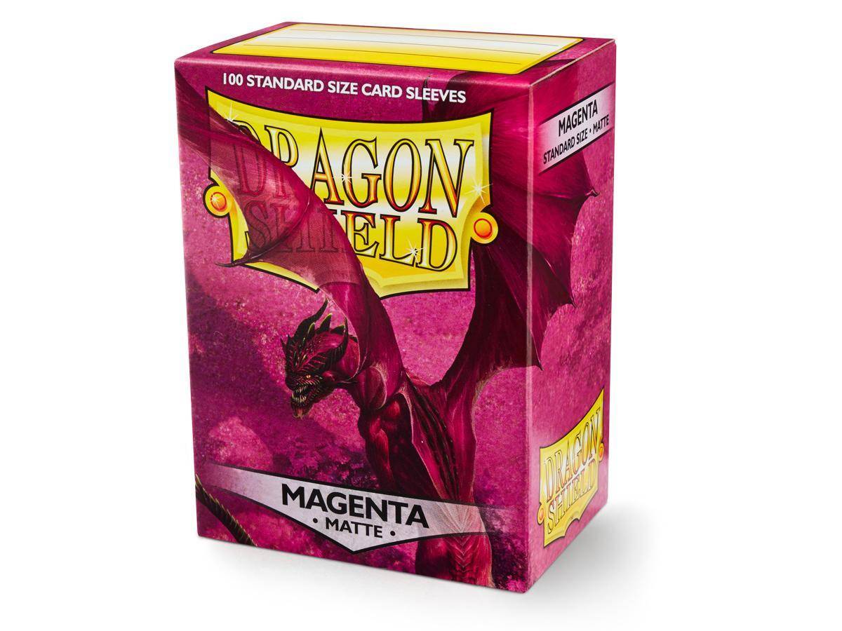 Dragon Shield - Kartenhüllen Standard Größe - Magenta Matt - 100 Stk
