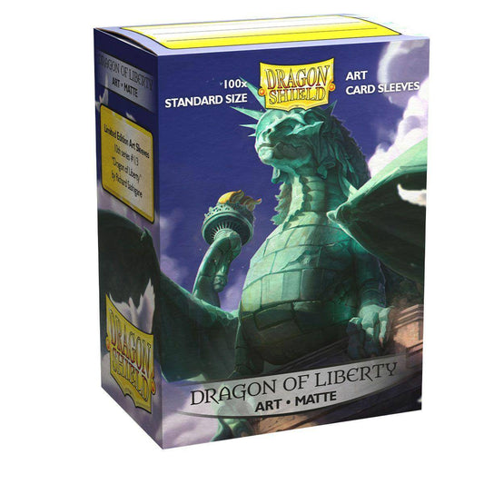 Dragon Shield Matte Art Kartenhüllen - Dragon of Liberty (100 Kartenhüllen)