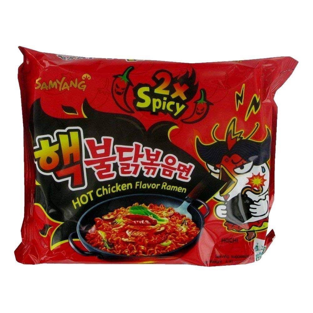 SamYang Instant Nudeln Super Hot Chicken - Ramen, Double Spicy, 140g