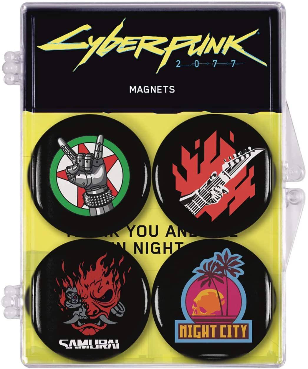 Cyberpunk 2077: Magnet 4 Pack