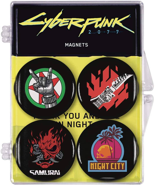 Cyberpunk 2077: Magnet 4 Pack
