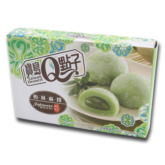 He Fong Grüner Tee Mochi, 210g