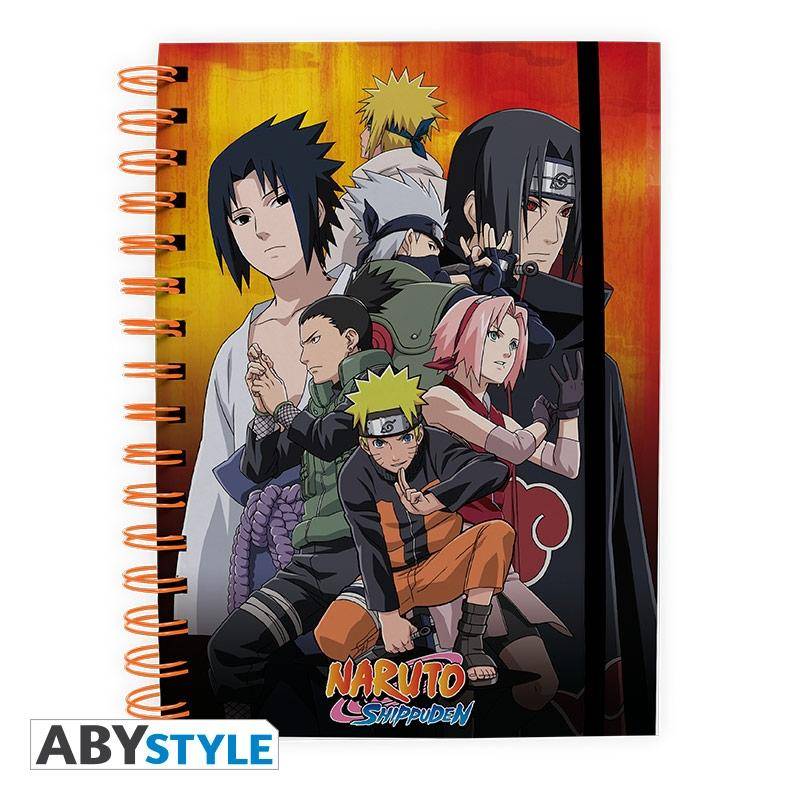 Naruto Shippuden Notizbuch Konoha Gruppe A5