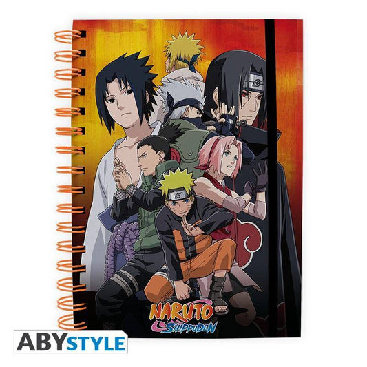 Naruto Shippuden Notizbuch Konoha Gruppe A5