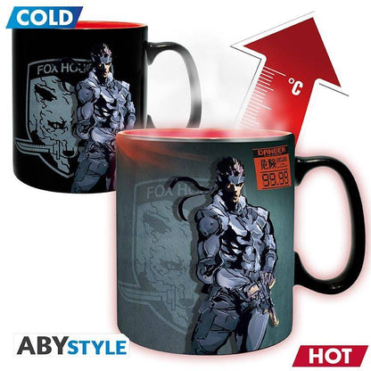Metal Gear Solid Wärmewechselnde Tasse Solid Snake